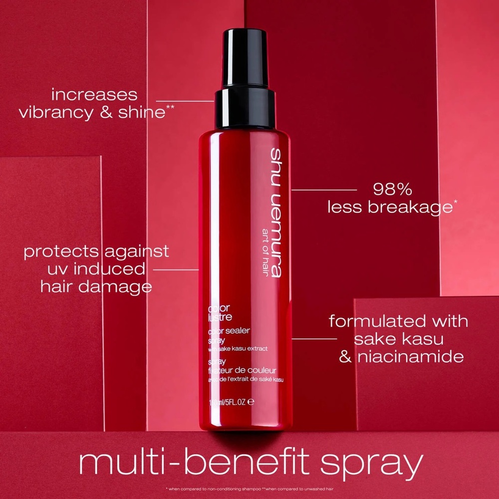 New in Box Shu Uemura Color Lustre Color Sealer Spray